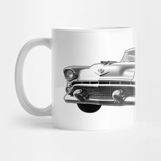 Retrofuturistic car Mug